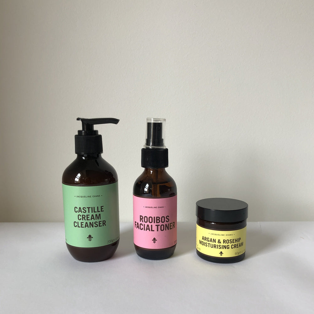 Face Essentials (Dry / Mature) – Jacqueline Evans Skincare