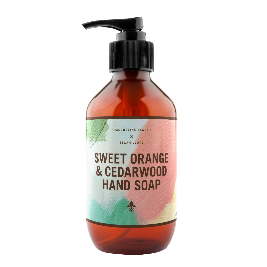 jacqueline evans tegan lloyd hand soap