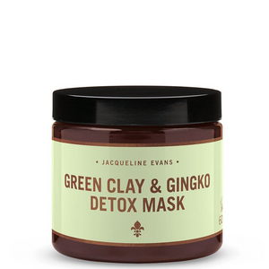 green clay face mask jacqueline evans