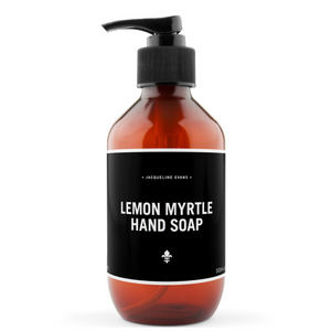 lemon myrtle hand soap jacqueline evans